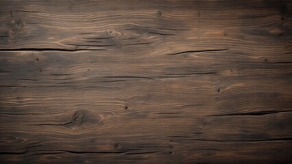Naklejka premium Dark wooden texture may used as background