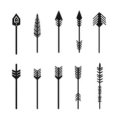 Four Circular Upward Arrow Icons in Vibrant Colors