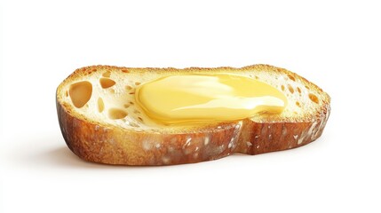 Melting Butter on a Warm Slice of Bread