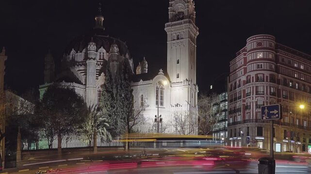 Church of San Manuel and San Benito is Catholic church located in Madrid, Spain. Building, which was designed by Fernando Arbos y Tremanti, was built at beginning of twentieth century.