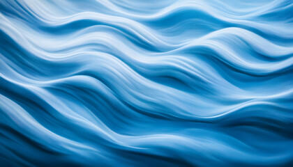 Abstract blue wave texture background, perfect for design projects needing a flowing, serene, and calming aesthetic. Ideal for websites, presentations, and print media.