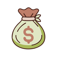 Creative Money Bag Vectors for Financial and Business Projects