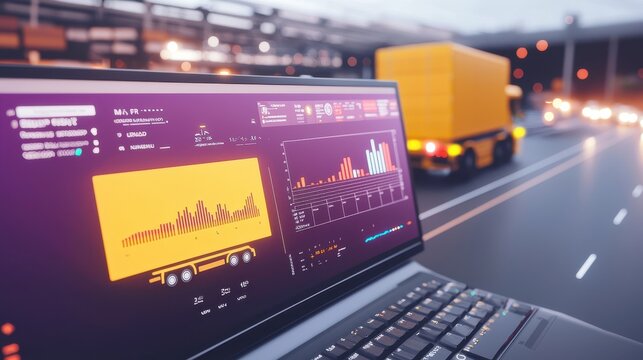 Modern Dashboard for Transportation Fleet Management