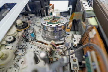 Electronic VHS Cassette Tape Recorder and Player