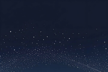 Fototapeta premium Night sky with twinkling stars, perfect for dreamy backgrounds or celestial designs. Use for website headers, social media, or print projects.