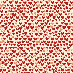 Valentine's day heart pattern graphic seamless