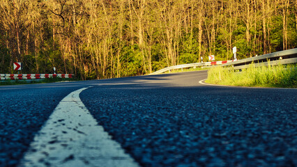 Landstrasse - Allee - Brandenburg - Strasse - - Bundesstrasse - Wald 