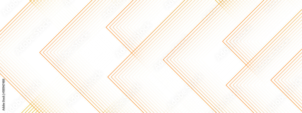 Aufkleber Golden Chevron Line Art Background. Minimal Geometric Abstract Pattern with Subtle Gradient. Geometric lines effect decoration and line stripes. Beautiful perfect random golden lines background.