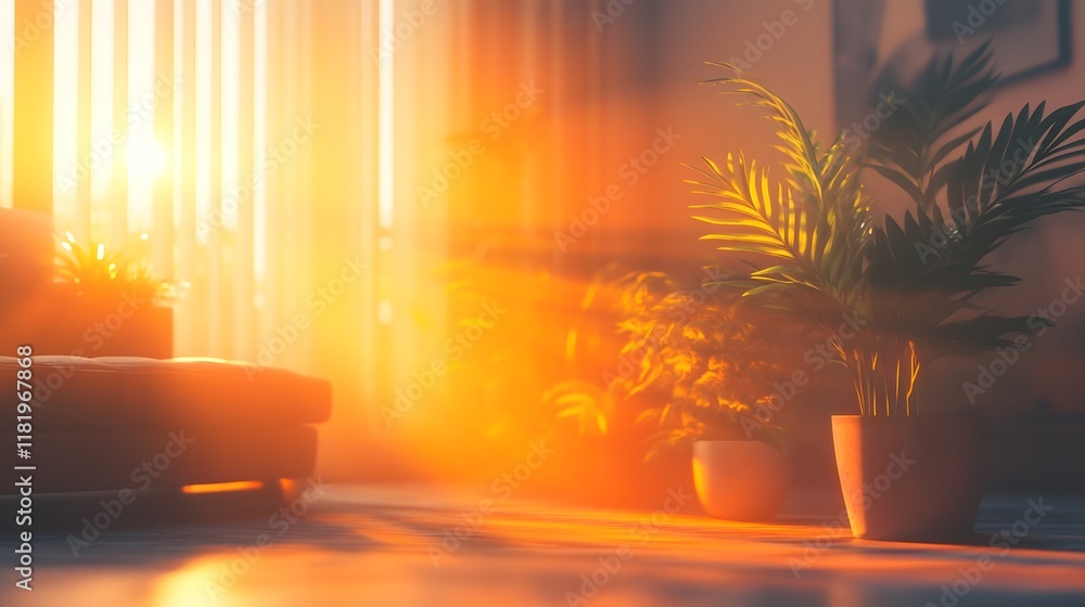 Poster warm and inviting retro ambiance with soft cinematic glow blending subtle gradients and hazy natural