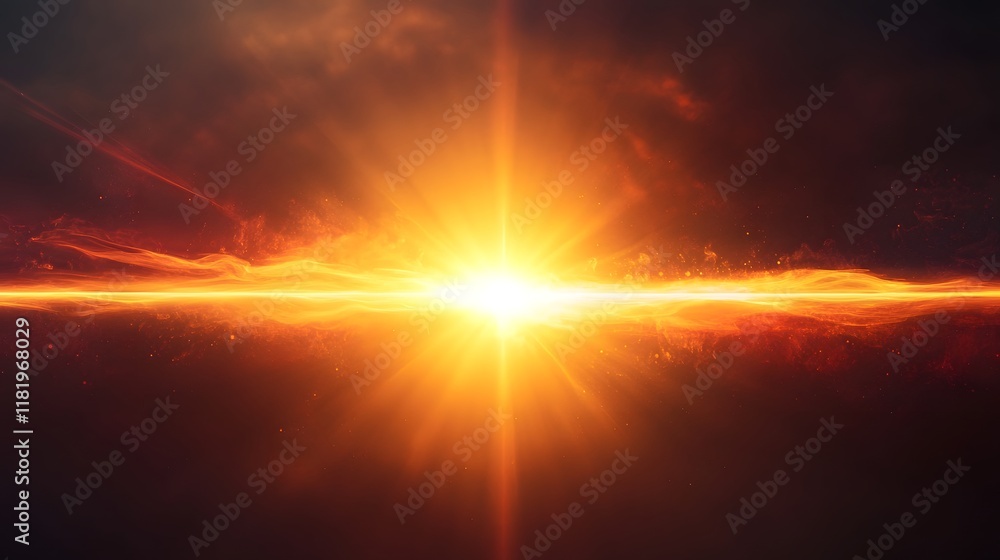 Poster soft warm sunlight streaks glowing and blending with hazy cinematic textures and subtle atmospheric 