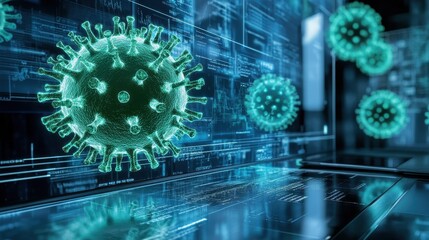 Bright Dashboard with Scanning Device in Minimal Style