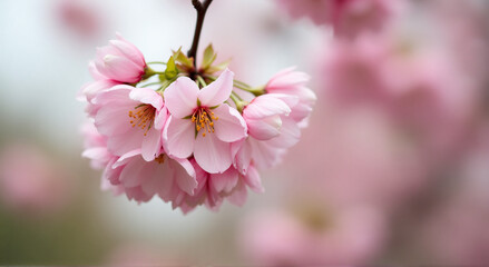 Fototapeta premium pink cherry blossoms
