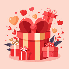 valentines day flower design 