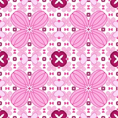 seamless pattern with flowers