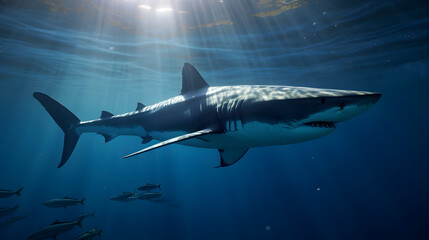 Obraz premium Shark Wallpaper 