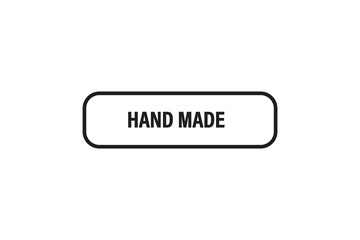 Fototapeta premium Pbutton web template,hand made, Speech bubble, banner label