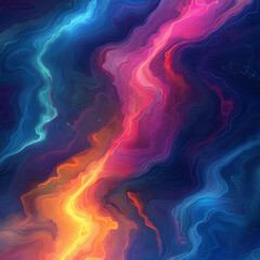 Fototapeta premium Abstract colorful marble texture with sparkling Liquid Marble Texture