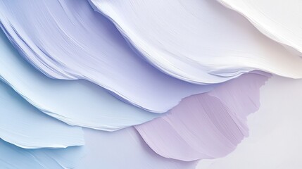 Obraz premium Cool and refreshing gradient of ice blue and lavender tones abstract artwork digital art modern aesthetic