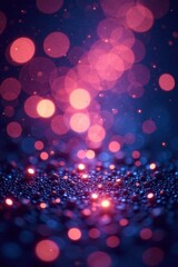 Swirling abstract glitter lights in soft focus, background, glow, glitter