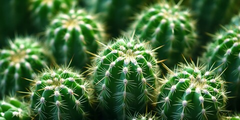 Echinocactus cactus stands out with its vibrant green color, showcasing the unique features of this captivating echinocactus cactus variety. Explore the beauty of green echinocactus cactus in nature.