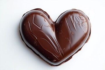 Obraz premium heart shaped chocolate