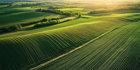 Agricultural land showcasing the beauty of vast fields and crops, emphasizing the significance of agricultural land in sustainable farming practices and rural development.