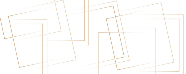 Abstract elegant gold color geometric pattern stripe lines art transparent background design.
