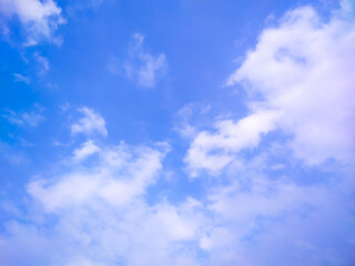 blue sky with clouds