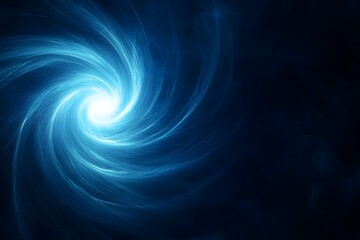 Fototapeta premium Hypnotic Cosmic Spiral Mesmerizing Digital Abstract Art