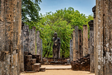 The temples of the ancient city Polonaruwa