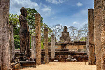 The temples of the ancient city Polonaruwa