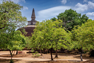 The temples of the ancient city Polonaruwa