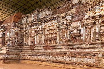 The temples of the ancient city Polonaruwa