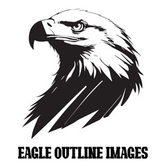 Eagle outline images