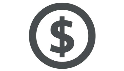 Obraz premium dollar sign icon