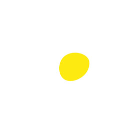 SVG Illustration of a Fried Egg