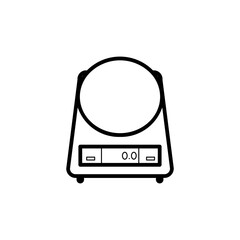 Fototapeta premium scales line icon