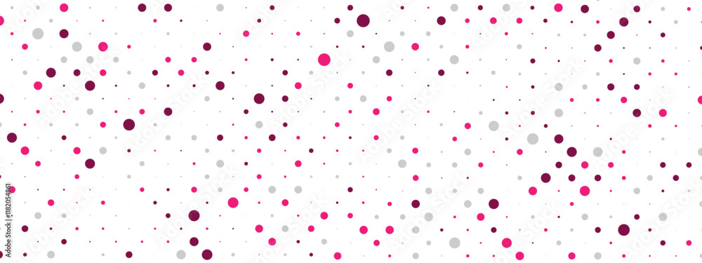 Poster background with dotted texture. polka dot pattern template. digital fading points isolated backgroun