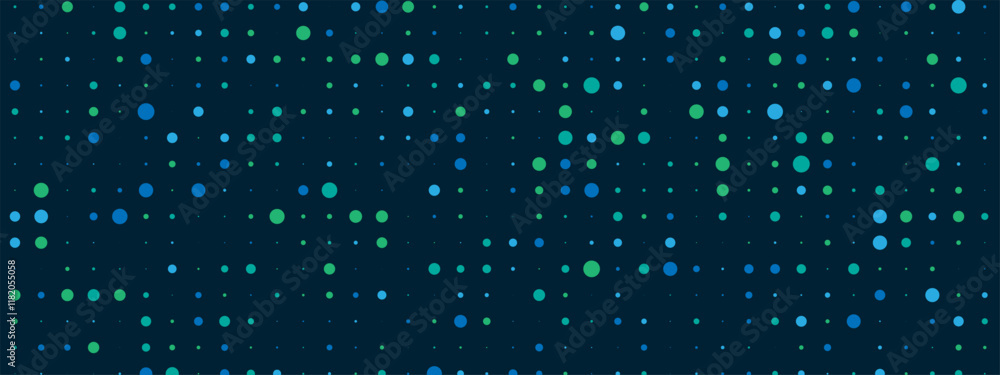 Aufkleber background with dotted texture. polka dot pattern template. digital fading points isolated backgroun
