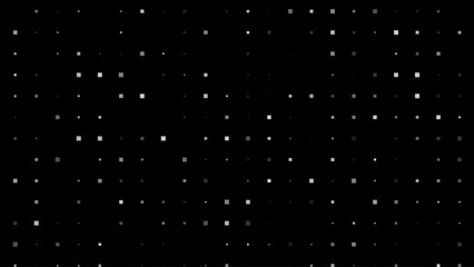 Background with dotted texture. Polka dot pattern template. Digital fading points isolated background for print net design. 