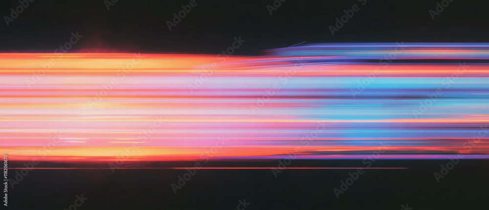 Poster Dynamic display of glitch static with chaotic digital noise and distorted pixel patterns