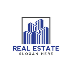 Modern real estate logo, building, roof, construction, real, estate, flat fully editable vector template, real estate corporate logo. Home logo vector template. Corporate real estate logo