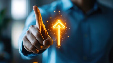 Enhancing business growth digital environment graphic content professional viewpoint success concept