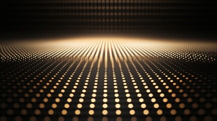 Abstract light grid overlays with glowing points dark background digital art minimalist aesthetic concept