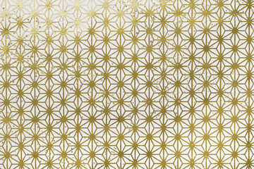 麻の葉文様_プラチナ_グラデーション