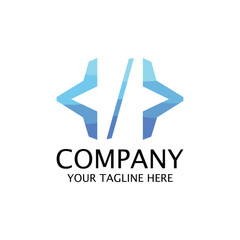 Company Logo Template Design.