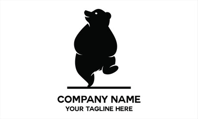 bear animal silhouette