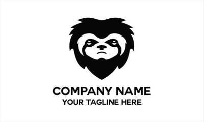 sloth animal head icon