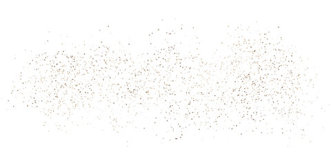 sparkling abstract silver glitter background, metal christmas confetti falling. light magic shining Flying glitter dots particles, sparkle vector border backdrop.