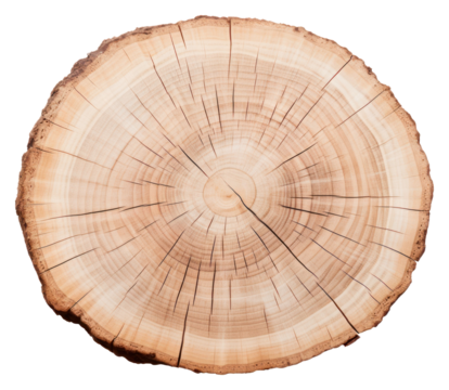 PNG Single sliced round Maple wood nature plant tree.